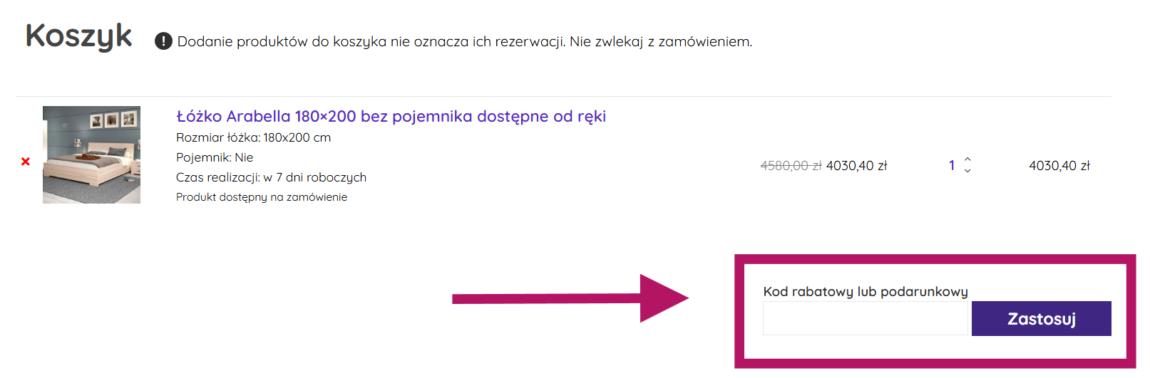 Jak skorzystać z kodu rabatowego w Krol Materacy