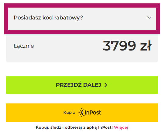 Jak zastosować kod rabatowy w Lantre.pl