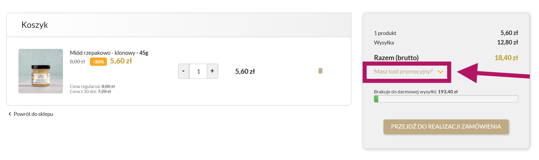Masz kod promocyjny na sklep.Pasiekazpasja.pl?