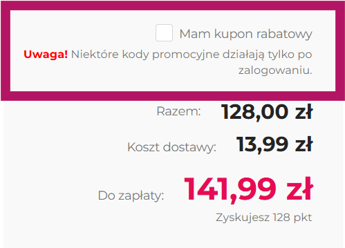 Gdzie wpisać kod rabatowy na Colibra