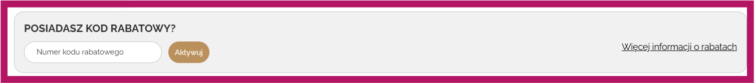 Jak wykorzystać kod rabatowy w Moncana.pl