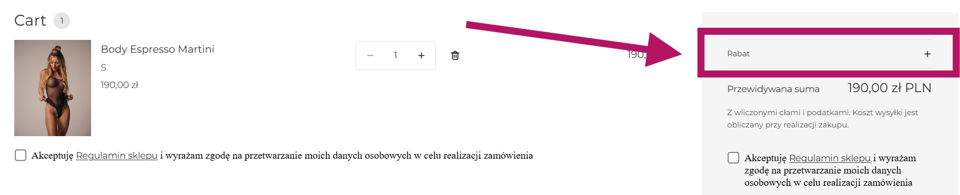 Jak zastosować kod rabatowy kk ELEGANTE?